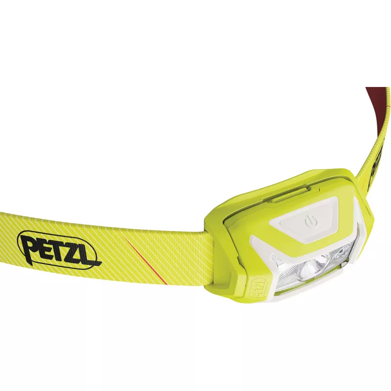 Lanterna frontal Petzl TIKKA 350 lm amarelo — 350 lúmenes, lanterna frontal LED compacta