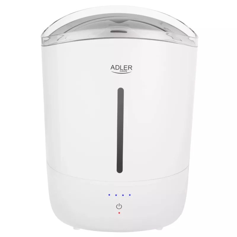 Humidificador Adler | AD 7971 | 30 W | Capacidade do depósito de água 5 L | Ultrassónico | Capacidade de humidificação 100-250 ml/h | Branco