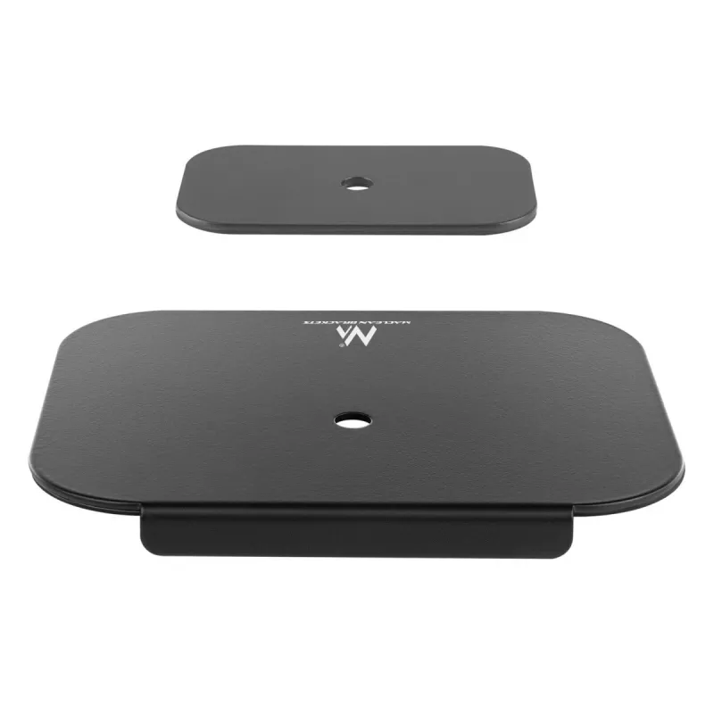 Maclean MC-929 placa de reforço de tampo para suportes de secretária para monitor, preto