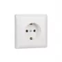 Tomada Schuko Gira 444003 Standard 55 R — placa completa com contacto de proteção