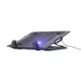 Base de refrigeração para portátil Gembird NBS-1F17T-01, para ecrãs até 17 polegadas, 1 ventoinha de 15 cm, USB 2.0, 370×265×33 mm, 350 mA, preto