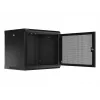 Armário de parede LANBERG WF01-6409-23B 9U, 60 kg, IP20, 600×450×512 mm, preto