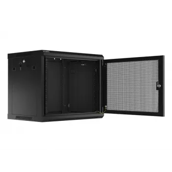 Armário de parede LANBERG WF01-6409-23B 9U, 60 kg, IP20, 600×450×512 mm, preto