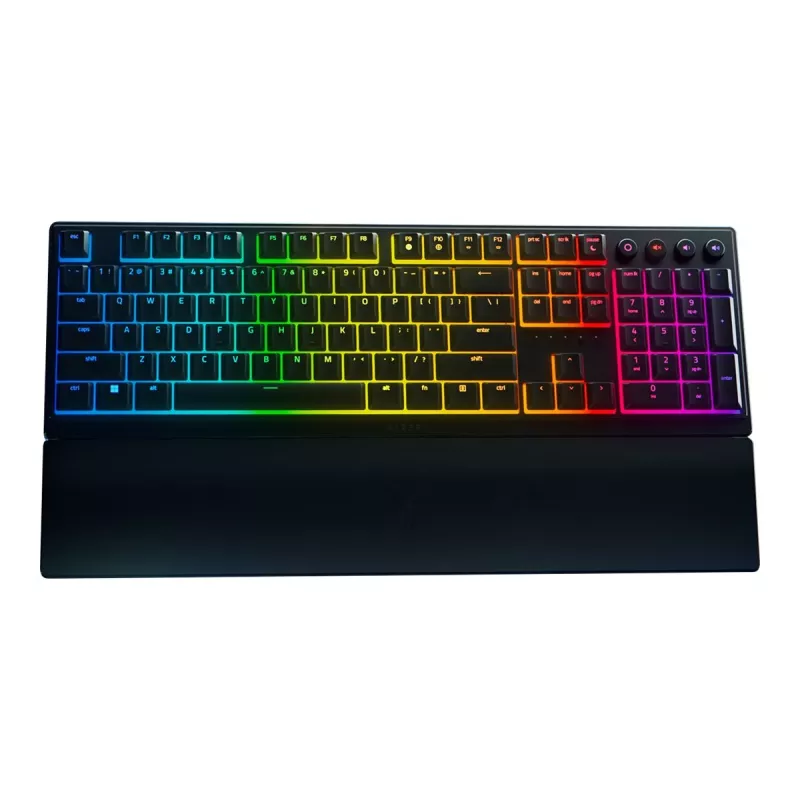 Teclado gaming com fios Razer Ornata V3 com iluminação LED RGB