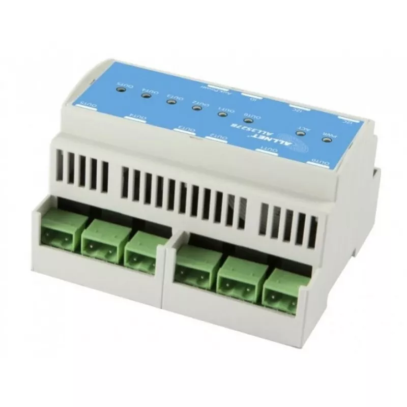 Relé elétrico ALLNET ALL3527B azul branco