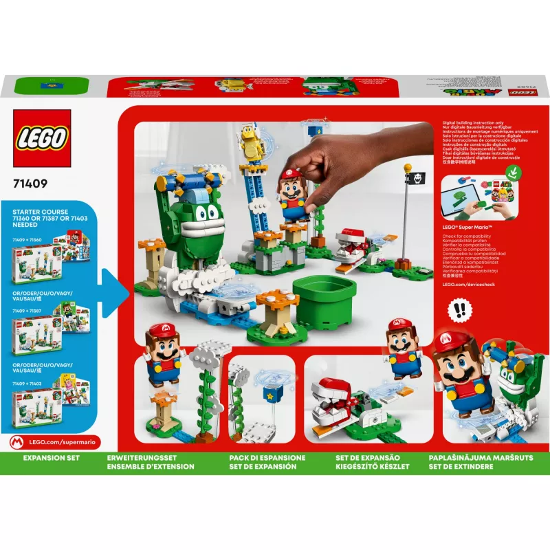 LEGO Super Mario 71409 Desafio nas Nuvens do Big Spike – Conjunto de Expansão