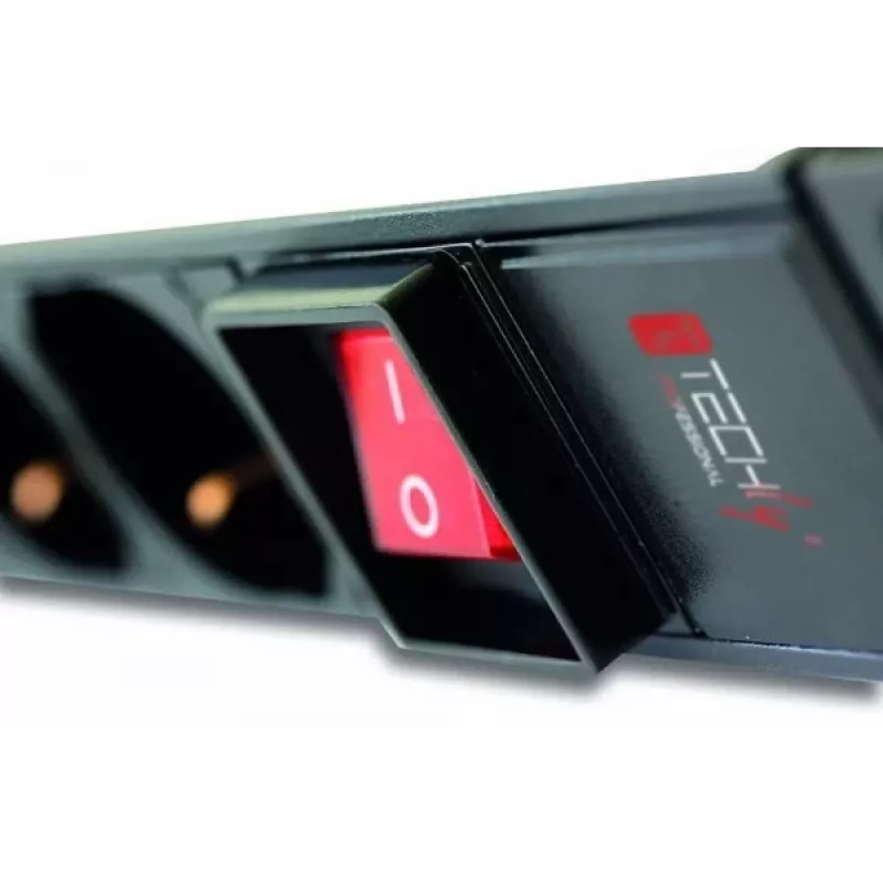 Régua de tomadas PDU para rack 19 polegadas Techly (023783)