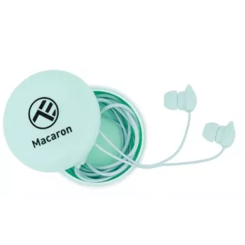 Headset Tellur Auscultadores In-Ear Macaron azul TLL162132