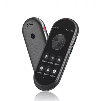 Tradutor de voz portátil MAXCOM MT100 4G, tradução de voz multilingue, dispositivo de mão compacto