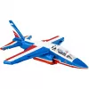 Brinquedo de construção Cobi Alpha Jet Patrouille de France modelo à escala 1:48 COBI-5841