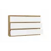 Cómoda 6 gavetas 120 cm Top E Shop Malwa — Artisan Oak / branco, aglomerado