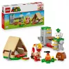 Brinquedo de construção LEGO Captain Toads Camp conjunto 72040 com funções interativas Super Mario
