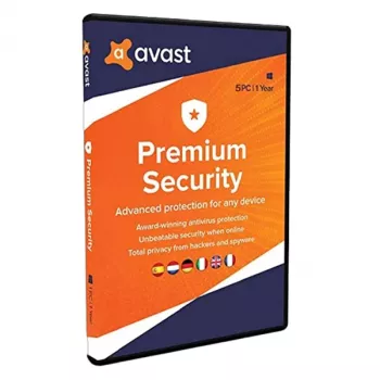 Avast Premium Security - 5 dispositivos, 1 ano, Global