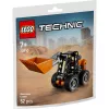 Brinquedo de construção LEGO Technic Mini carregadora 30710 com braços móveis e lagartas