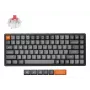 Teclado Keychron K2 Max universal USB RF sem fios Bluetooth preto cinzento 75%
