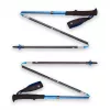 Bastão de trekking Black Diamond Distance Carbon Z-Pole, haste em carbono, dobragem Z, 296 g, 44–130 cm