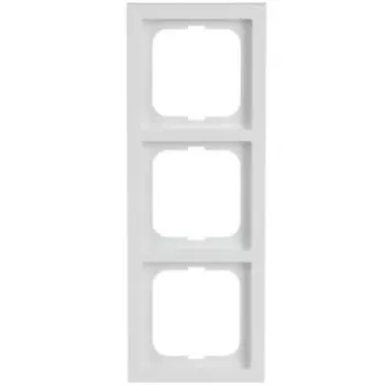Busch-Jaeger future linear 1723-184K Moldura de 3 módulos, branco estúdio