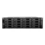 Servidor NAS em rack Synology RS2825RP+ 16 baías (3U) V1780B 3,35 GHz, 8 GB DDR4, suporte HDD/SSD, cinzento