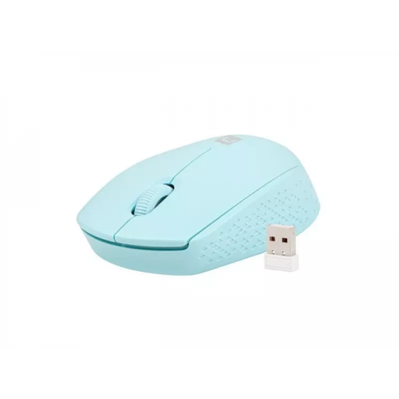 Natec Stork NMY-2001 rato ótico sem fios, 1600 DPI, recetor USB, azul