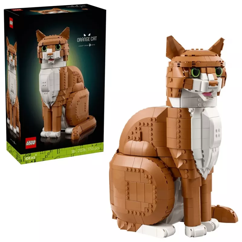 LEGO IDEAS 21376 Gato laranja