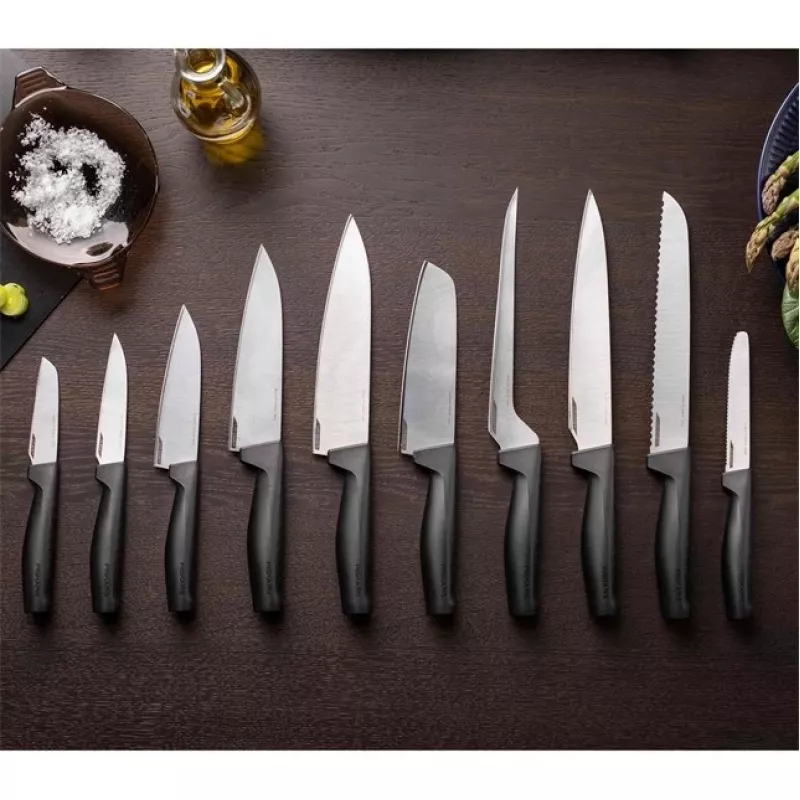 Faca de cozinha Fiskars 1051761 em aço inoxidável 1 unid. faca santoku
