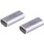 Adaptador de género USB-C ShiverPeaks BS14-05038 USB-C para USB-C cinzento