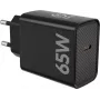 Carregador rápido PD65W USB-C para portáteis, smartphones