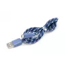 Sbox USB-1031BL USB->Micro USB 1M azul