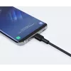 AUKEY CB-CD30 cabo de USB-A para USB-C 0,9 m, entrançado de nylon, 60W PD, 3A, preto