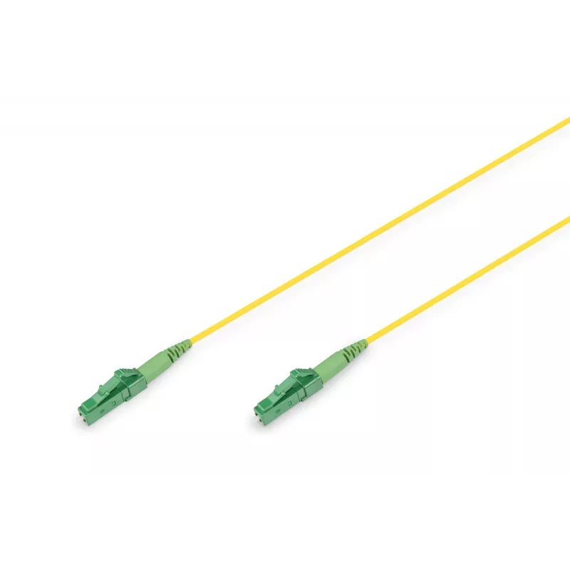 Cabo de patch de fibra ótica simplex monomodo Digitus LC/APC - LC/APC 3 m