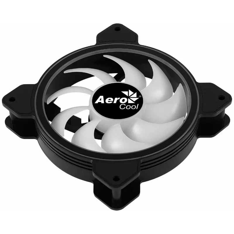 Ventoinha para caixa AEROCOOL Saturn 12F ARGB de 120 mm, 120x25 mm, 12 V, PWM, 1000 rpm, 35,8 CFM, 19,6 dB