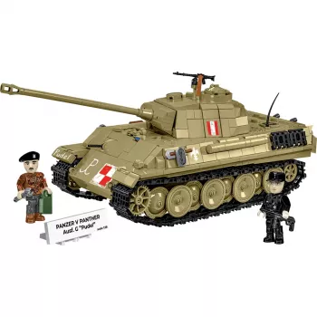 Blocos de construção Panzer V Panther G Pudel 1133 peças
