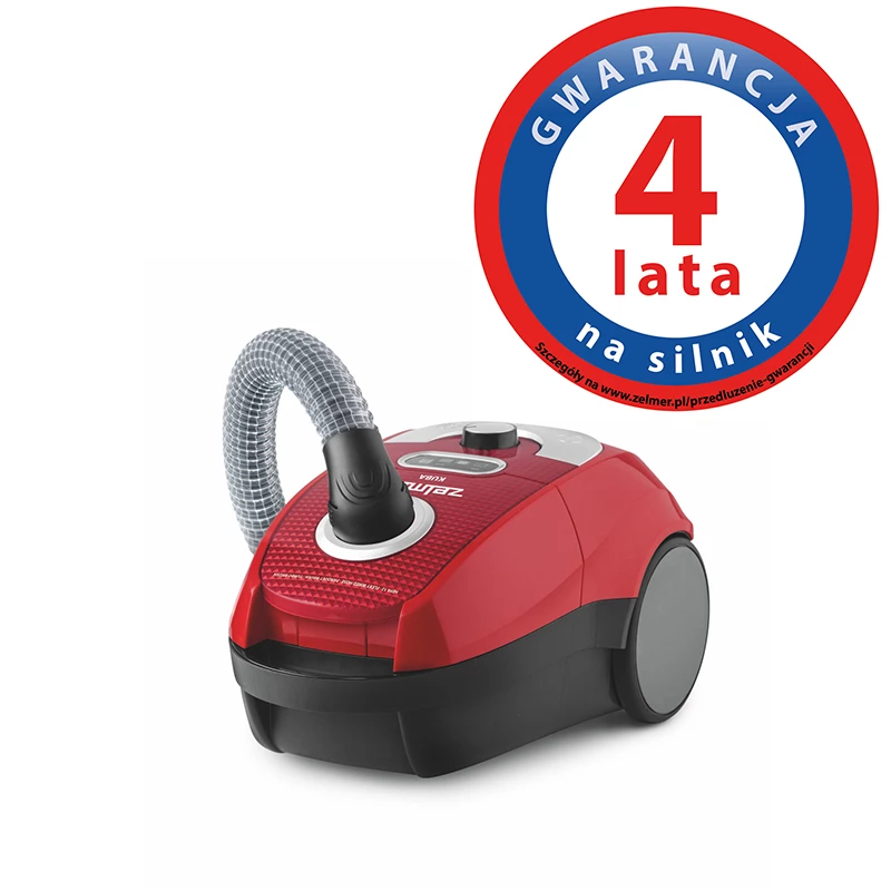 Aspirador Zelmer ZVC335 Kuba vermelho