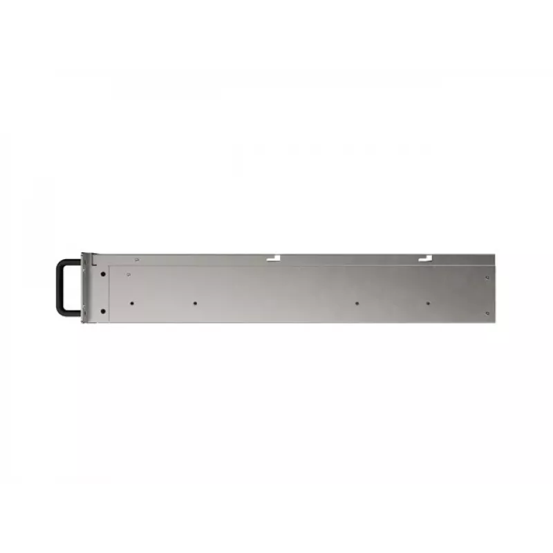 Caixa rack Lanberg SC01-5202-12B 2U preta 3 ventoinhas HDD+SSD
