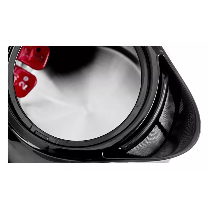 Chaleira elétrica Tefal KO150 1,5 L 2400 W – aço inoxidável preto, sem fios, base de 360°