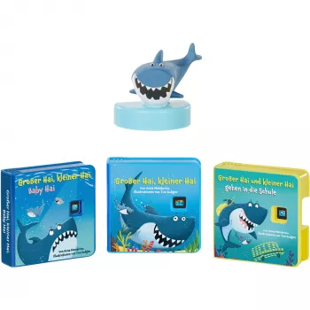 Little Tikes Story Dream Machine – Coleção Big Shark Little Shark, audiolivro