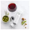 Bomba de conservação de vinho ZWILLING FRESH & SAVE – cabeça de bomba para rolhas de vácuo, cinzento, Ø 3 cm, altura 40 mm, conjunto de 3 unidades