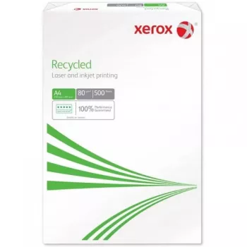 Papel de impressora branco A4 reciclado Xerox