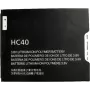 Bateria MOTOROLA HC40 para Moto C 2350mAh iões de lítio recarregável