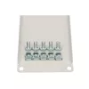 Tampa cega para rack Extralink Front Blank Panel 2U 19 polegadas cinzento, 2U, 19 polegadas, cinzento
