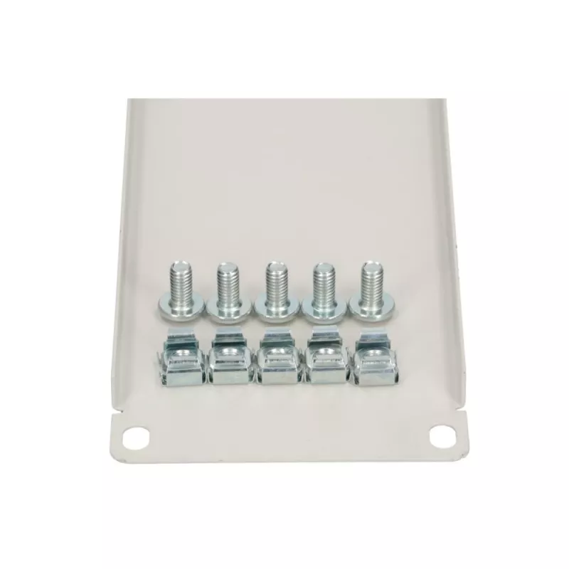 Tampa cega para rack Extralink Front Blank Panel 2U 19 polegadas cinzento, 2U, 19 polegadas, cinzento