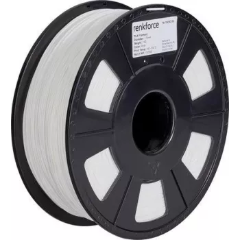 Material de impressão 3D Renkforce RF-4511190 ácido polilático (PLA) branco 1 kg (RF-4511190)
