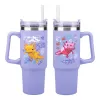 Paladone Minecraft copo isolado roxo com palhinha, 900 ml