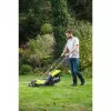 Corta-relvas Ryobi OLM1833B empurrar a bateria preto, verde