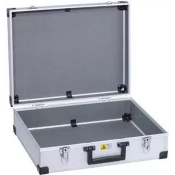 Mala de ferramentas allit AluPlus Basic L 44 424200 — tamanho 445×355 mm, moldura de alumínio, mala de transporte rígida