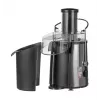 Extrator de sumo CLATRONIC AE 3532 1000 W, caixa em aço inoxidável, depósito de polpa de 2 L, 2 velocidades, anti-pingos