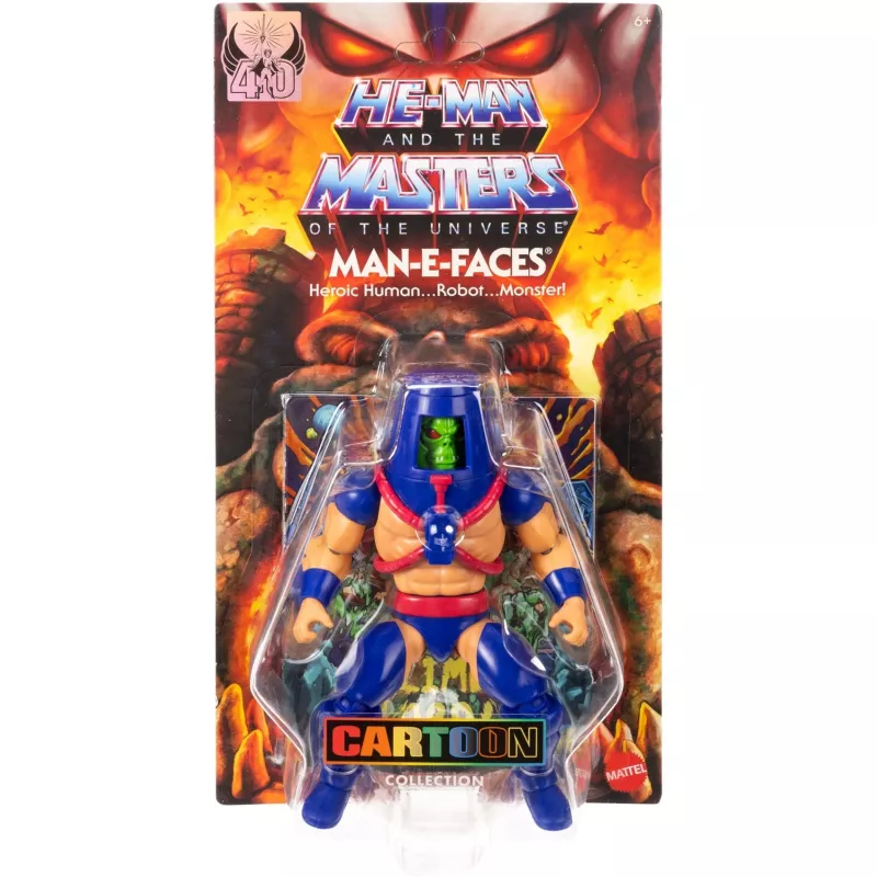 Figura de ação MATTEL M.O.T.U. Origins Man-E-Faces JBM80, figura articulada colecionável