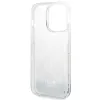 Karl Lagerfeld KLHCP14XLMNMS iPhone 14 Pro Max 6.7 capa rígida prateado / prateado Liquid Glitter Monogram