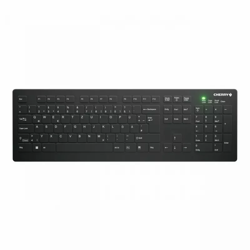 Contour Design Active Key Contour QuickClean Teclado médico IP68 Full-Size Sem fios Preto DE C8112