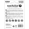 Pilha recarregável everActive EVHRL20-5500 D NiMH 1,2 V 5500 mAh, pack de 2